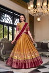Preksha By Lnb1240 Kanchipuram Printed Lehenga With Blouse Dupatta Wholesale Online